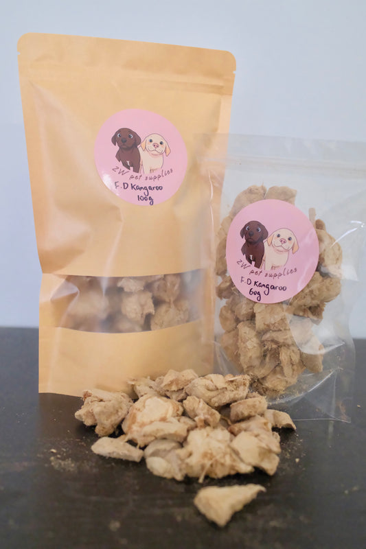 Freeze Dried Kangaroo Pieces